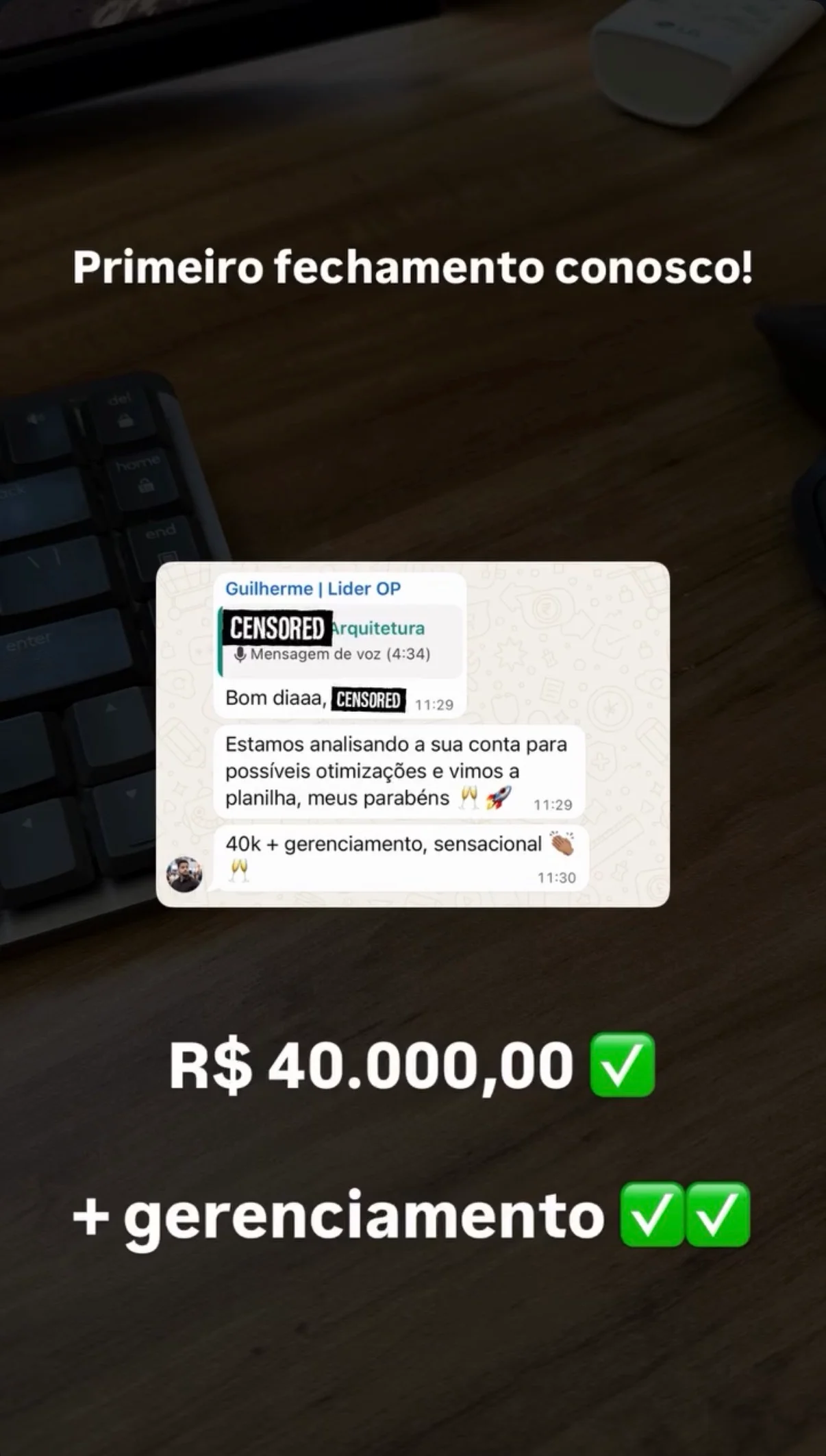 Depoimento de cliente arqBizz